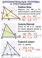Комплект таблиц Треугольники (19 таблиц) - fgospostavki.ru - Белогорск