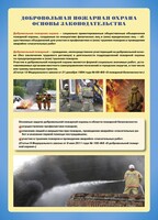 Комплект плакатов "Добровольная пожарная дружина" - fgospostavki.ru - Белогорск