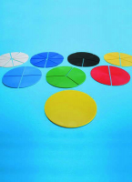 Набор пластин для представления дробей в виде кругов - fgospostavki.ru - Белогорск