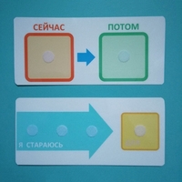 Двусторонний планшет "Сейчас - потом" - fgospostavki.ru - Белогорск