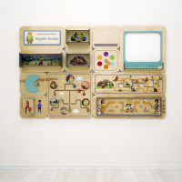 «English Buddy» - Дидактическая настенная панель для кабинета Английского языка - fgospostavki.ru - Белогорск