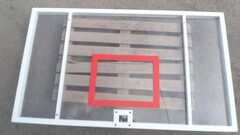 Щит баскетбольный тренировочный из поликарбоната (1200х900 мм) - fgospostavki.ru - Белогорск