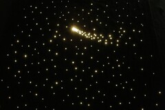 Настенный фибероптический ковер «Звездное небо» 1,45х1,45 м, 320 звезд в комплекте со светогенератором - fgospostavki.ru - Белогорск