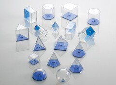 Набор геометрический 5 см (прозрачный) - fgospostavki.ru - Белогорск