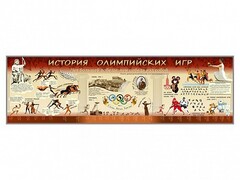 Настенное полотно "История Олимпийских игр" - fgospostavki.ru - Белогорск