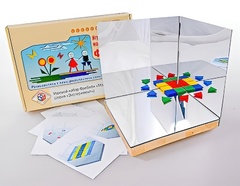 Игровой набор Фребеля "Мозаика геометрическая 3D" - fgospostavki.ru - Белогорск