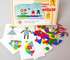Игровой набор Фребеля "Конструктор плоскостной-4" (Серия "Эксперимент") - fgospostavki.ru - Белогорск