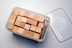 Игровой набор Фребеля "Кубики" (96 шт., бук, серия "Красота вокруг нас") - fgospostavki.ru - Белогорск