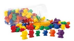 Счетный материал фигурки "Мишки с рюкзаками" - fgospostavki.ru - Белогорск