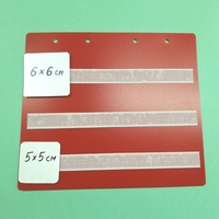 Красный лист-вкладыш в папку ПЕКС БОЛЬШУЮ для карточек 5*5 и 6*6 см - fgospostavki.ru - Белогорск