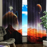 Комплект светонепроницаемых штор "Марсианская одиссея" - fgospostavki.ru - Белогорск