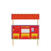 Учебно-игровой макет "Остановка" стационарная - fgospostavki.ru - Белогорск