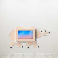 «Медведь» -Декоративная сенсорная панель 32" - fgospostavki.ru - Белогорск