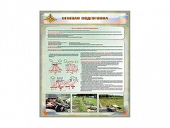 Стенд "Огневая подготовка" Вариант 1 - fgospostavki.ru - Белогорск