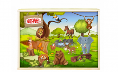 Интерактивная светозвуковая панель «Зверинец» - fgospostavki.ru - Белогорск