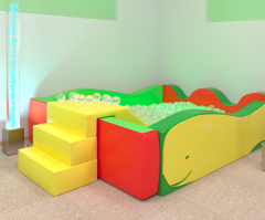 Бассейн «Кит» с горкой - fgospostavki.ru - Белогорск