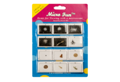 Набор микропрепаратов для стереомикроскопа №13 «Соль, кирпич, лист дерева и пр.» - fgospostavki.ru - Белогорск