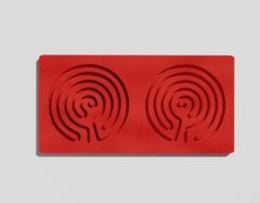 Межполушарная доска №10 красная - fgospostavki.ru - Белогорск