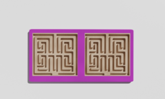 Межполушарная доска №13 фиолетовая - fgospostavki.ru - Белогорск