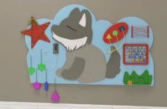 Бизиборд «Волк» - fgospostavki.ru - Белогорск