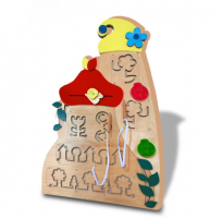 Тактильно-развивающая панель «Уроки письма» - fgospostavki.ru - Белогорск