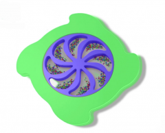 Тактильно-развивающая панель «Вращение радуги» - fgospostavki.ru - Белогорск