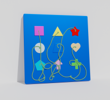 Тактильно-развивающая панель «Геометрия» - fgospostavki.ru - Белогорск