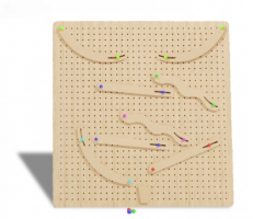 Тактильно-развивающая панель «Веселые горки» - fgospostavki.ru - Белогорск