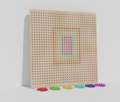 Тактильно-развивающая панель «Радужная мозаика» - fgospostavki.ru - Белогорск