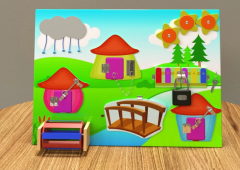 Тематическая настенная панель «Кто где живет» - fgospostavki.ru - Белогорск