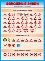 Стенды "Дорожные знаки № 4" - fgospostavki.ru - Белогорск