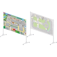 Магнитный стенд двусторонний "Азбука дорожного движения ПДД" - fgospostavki.ru - Белогорск