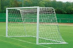 Сетка для футбольных ворот (нить 3 миллиметра, 5Х2Х(1Х1,5) ячейка 100Х100) - fgospostavki.ru - Белогорск