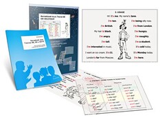 Комплект кодотранспарантов "Глагол BE как смысловой" - fgospostavki.ru - Белогорск