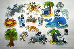 Дидактический набор навесных элементов «Сказка «Доктор Айболит» - fgospostavki.ru - Белогорск