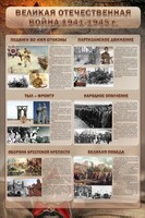 Стенд "Великая отечественная война (события)" - fgospostavki.ru - Белогорск