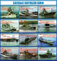 Стенд "Боевые корабли ВМФ" - fgospostavki.ru - Белогорск