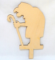 Персонаж для теневого театра "Баба Яга" - fgospostavki.ru - Белогорск