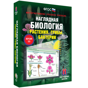 Наглядная биология. 6 класс. Растения. Грибы. Бактерии - fgospostavki.ru - Белогорск