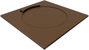 Обруч с сегментом для толкания ядра - fgospostavki.ru - Белогорск