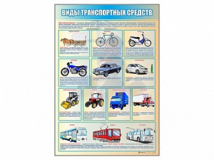 Стенд "Виды транспортных средств" - fgospostavki.ru - Белогорск