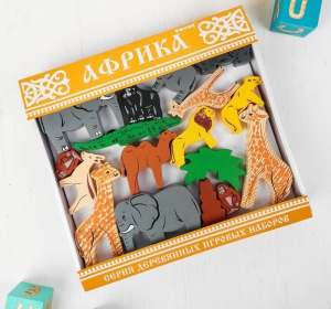 Конструктор "Африка", 35 элементов - fgospostavki.ru - Белогорск