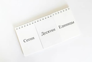 Перекидное табло для устного счета (ламинированное) - fgospostavki.ru - Белогорск