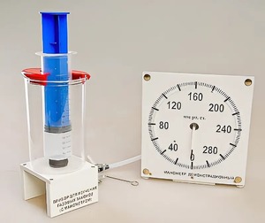Прибор для изучения газовых законов (с манометром) - fgospostavki.ru - Белогорск