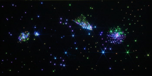 Настенный фиброоптический ковер "Млечный путь" 200х100, 300 точек - fgospostavki.ru - Белогорск