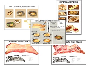 Плакаты ПРОФТЕХ "Кулинарные рецепты" (17 пл, винил, 70х100) - fgospostavki.ru - Белогорск