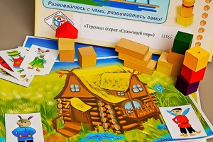 Игровой набор Фребеля "Теремок" (серия "Сказочный мир". Выпуск 1) - fgospostavki.ru - Белогорск