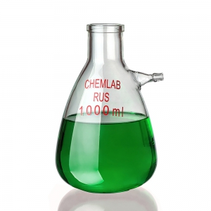 Колба Бунзена 1000 мл. с тубусом  - fgospostavki.ru - Белогорск