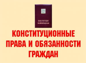 Комплект плакатов "Конституционные права и обязанности граждан" - fgospostavki.ru - Белогорск