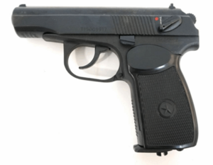 Массогабаритный лазерный макет пистолет Макарова ПМ со встроенным лазерным модулем и аккумуляторной батареей - fgospostavki.ru - Белогорск